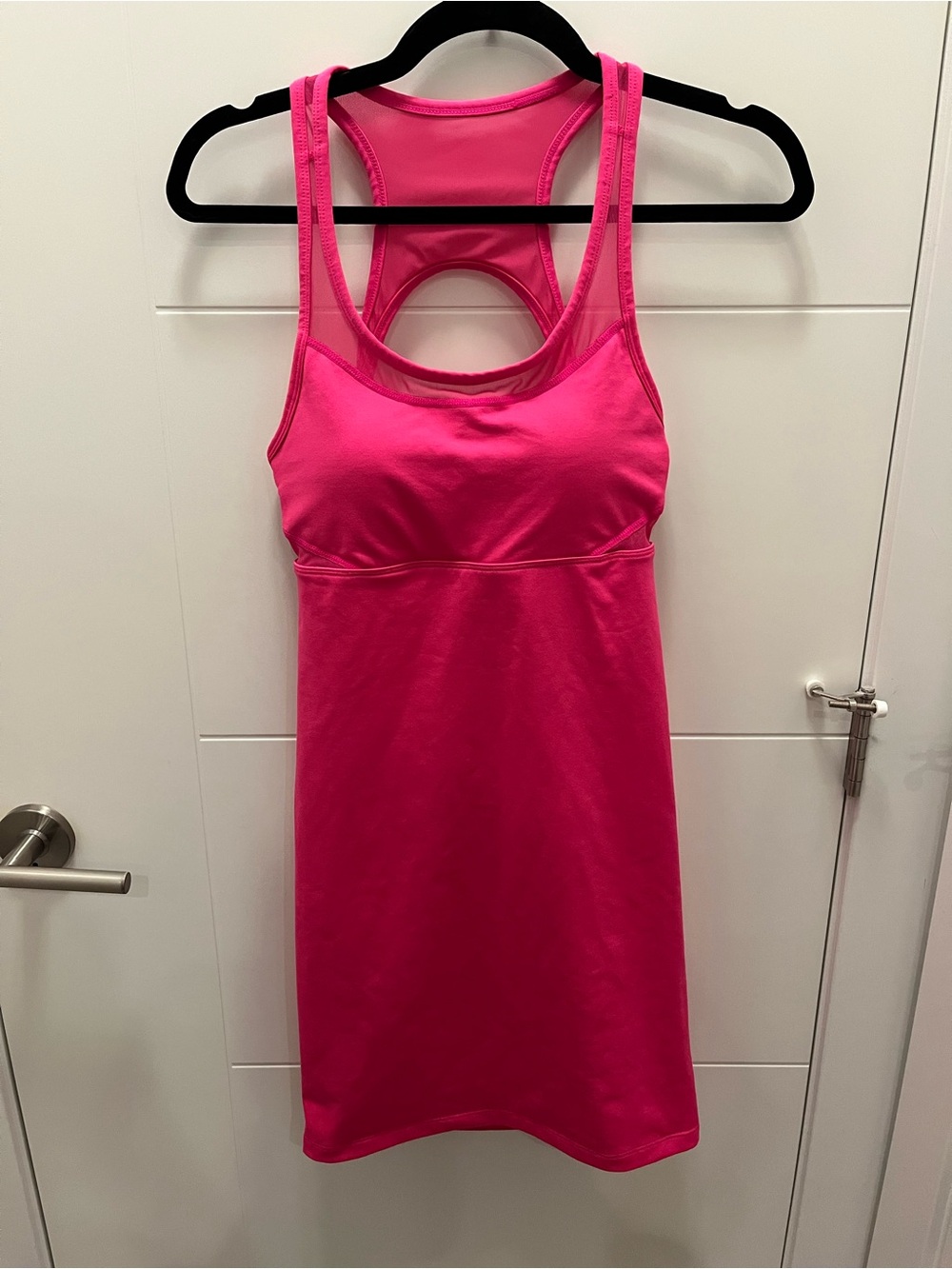 Fabletics Bright Pink Racerback Sports Dress